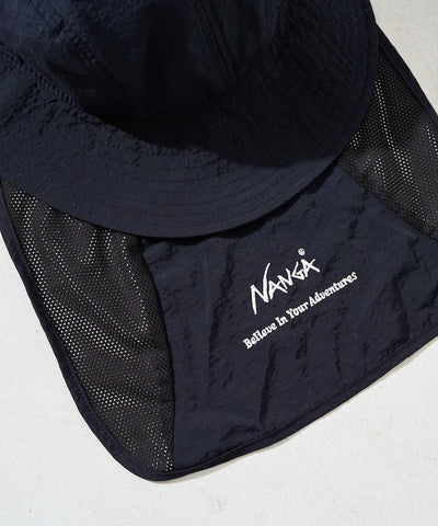 NANGA NYLON TUSSER SUNSHADE HAT / 尼龍塔瑟抗曬遮陽帽