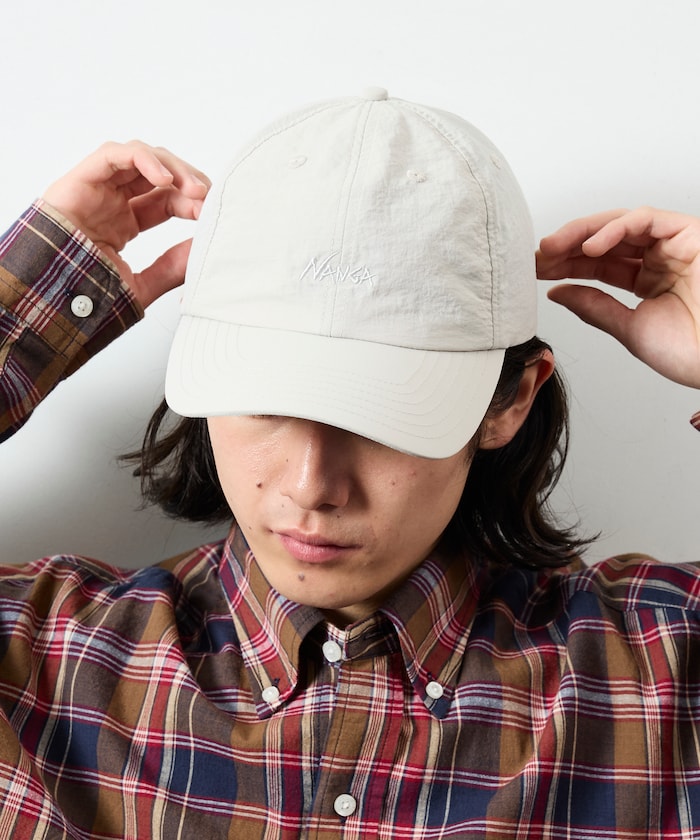 NANGA NYLON TUSSER BB CAP / 輕量尼龍塔瑟防潑水棒球帽