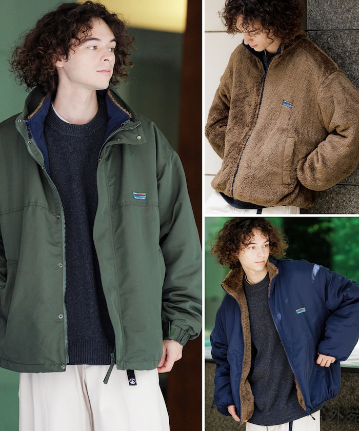 FREAK'S STORE / 雙面鋪棉四用立領防寒外套組（26FW）