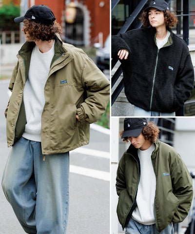 FREAK'S STORE / 雙面鋪棉四用立領防寒外套組（26FW）