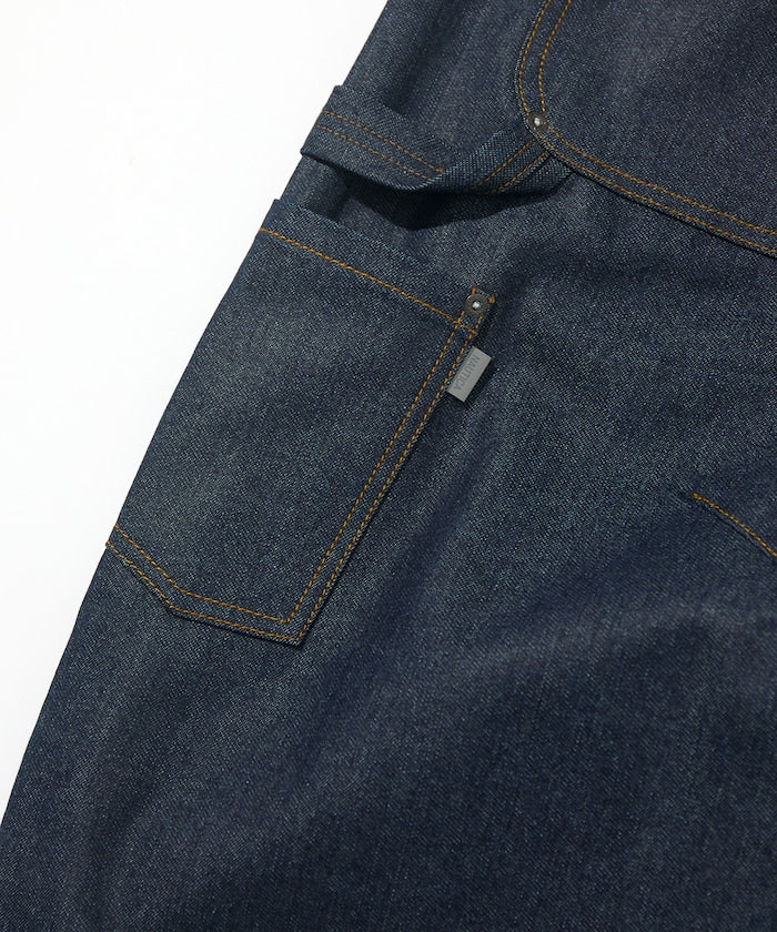 NAUTICA JP / 弧形剪裁 雙膝工裝牛仔短褲