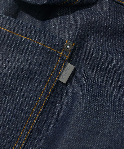 NAUTICA JP / 弧形剪裁 雙膝工裝牛仔短褲