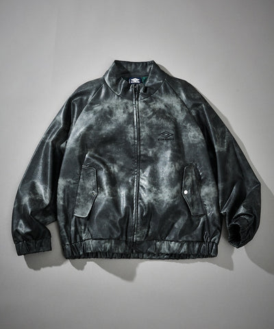 umbro × FREAK'S STORE / 別注仿舊皮革立領外套