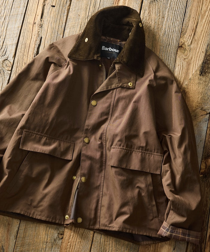 Barbour × FREAK'S STORE / 別注 BORROWDALE 短版工裝外套（26FW）