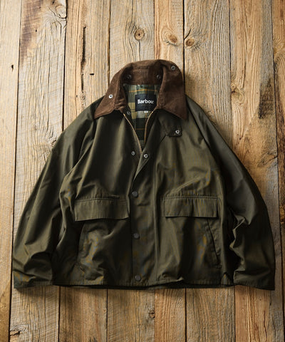 Barbour × FREAK'S STORE / 別注 BORROWDALE 短版工裝外套（26FW）