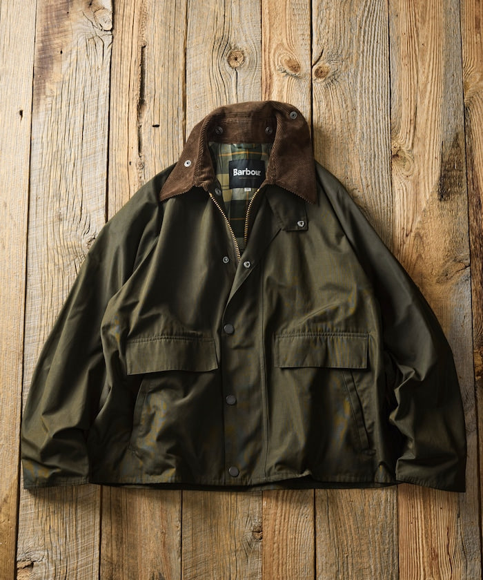 Barbour × FREAK'S STORE / 別注 BORROWDALE 短版工裝外套（26FW）