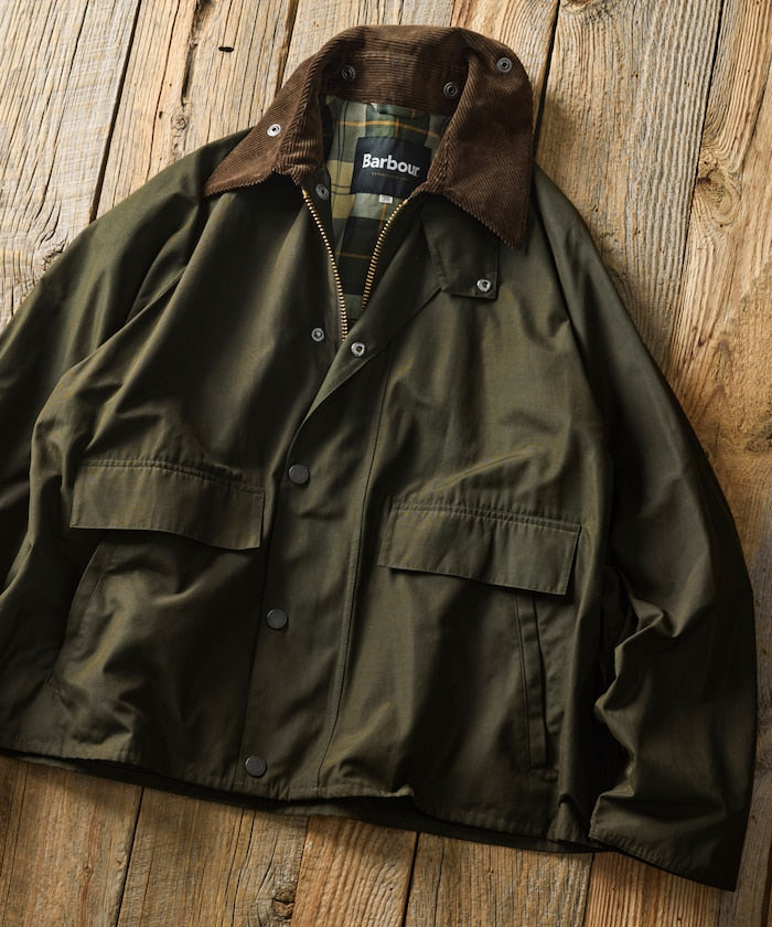 Barbour × FREAK'S STORE / 別注 BORROWDALE 短版工裝外套（26FW）