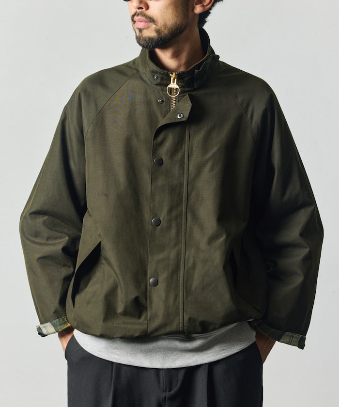Barbour × FREAK'S STORE / 別注 TRANSPORT 立領短版 布勞森外套（26FW）