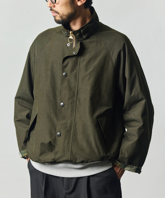 Barbour × FREAK'S STORE / 別注 TRANSPORT 立領短版 布勞森外套（26FW）