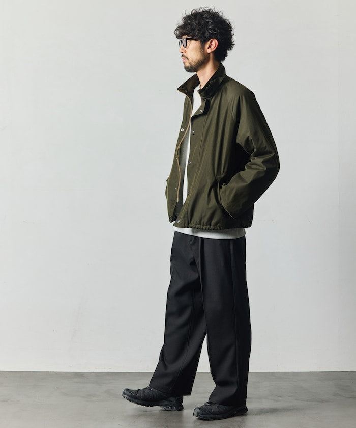 Barbour × FREAK'S STORE / 別注 TRANSPORT 立領短版 布勞森外套（26FW）