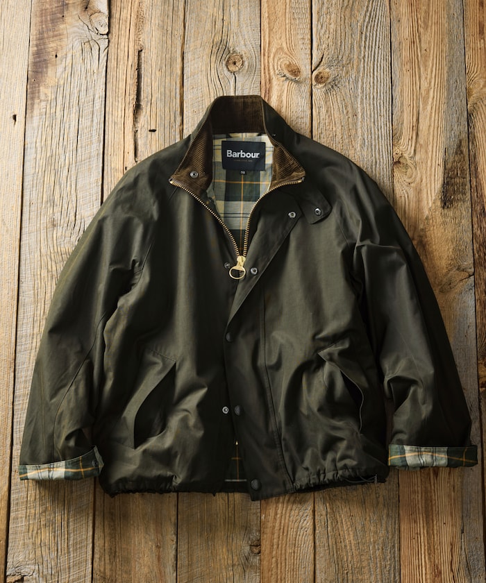 Barbour × FREAK'S STORE / 別注 TRANSPORT 立領短版 布勞森外套（26FW）