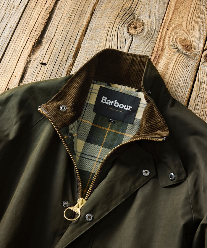 Barbour × FREAK'S STORE / 別注 TRANSPORT 立領短版 布勞森外套（26FW）