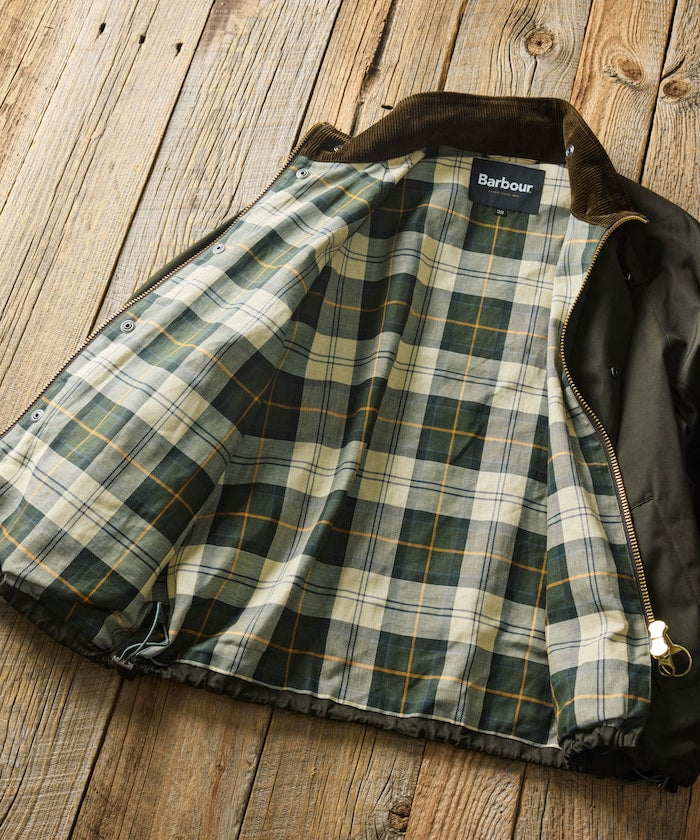Barbour × FREAK'S STORE / 別注 TRANSPORT 立領短版 布勞森外套（26FW）