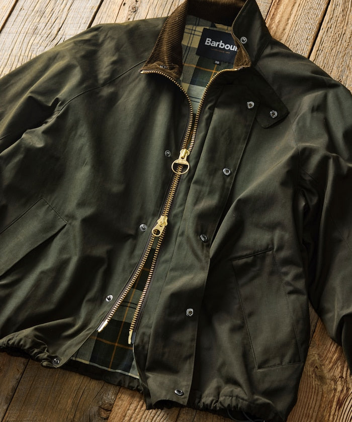 Barbour × FREAK'S STORE / 別注 TRANSPORT 立領短版 布勞森外套（26FW）