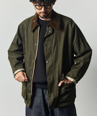 Barbour × FREAK'S STORE / 別注 BEDALE OS Sleeve 寬袖騎馬外套（26FW）