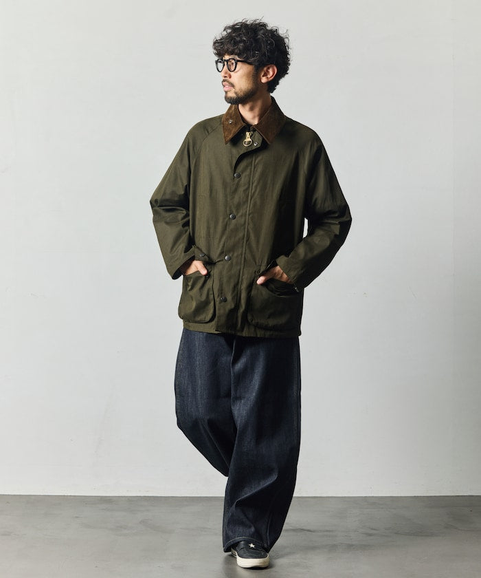 Barbour × FREAK'S STORE / 別注 BEDALE OS Sleeve 寬袖騎馬外套（26FW）