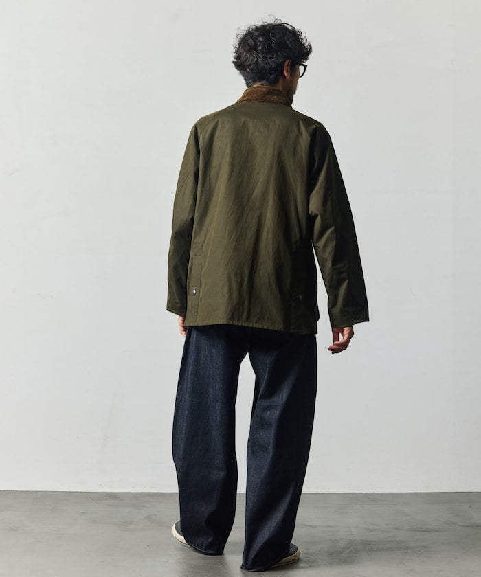 Barbour × FREAK'S STORE / 別注 BEDALE OS Sleeve 寬袖騎馬外套（26FW）