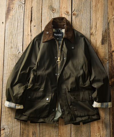 Barbour × FREAK'S STORE / 別注 BEDALE OS Sleeve 寬袖騎馬外套（26FW）