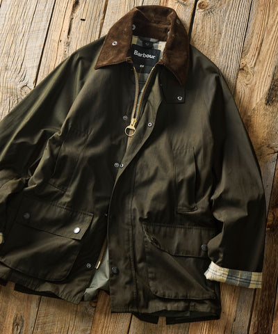 Barbour × FREAK'S STORE / 別注 BEDALE OS Sleeve 寬袖騎馬外套（26FW）