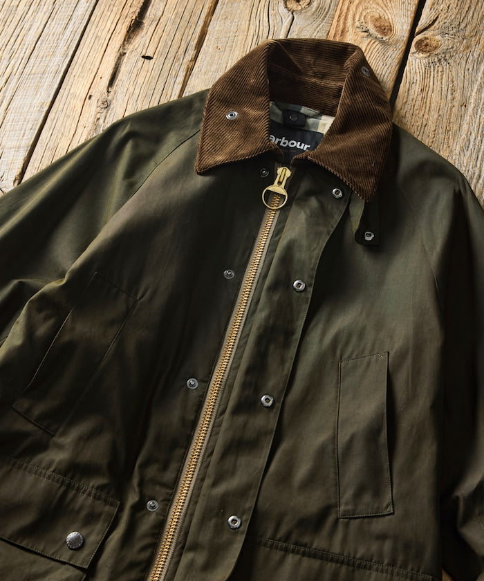 Barbour × FREAK'S STORE / 別注 BEDALE OS Sleeve 寬袖騎馬外套（26FW）