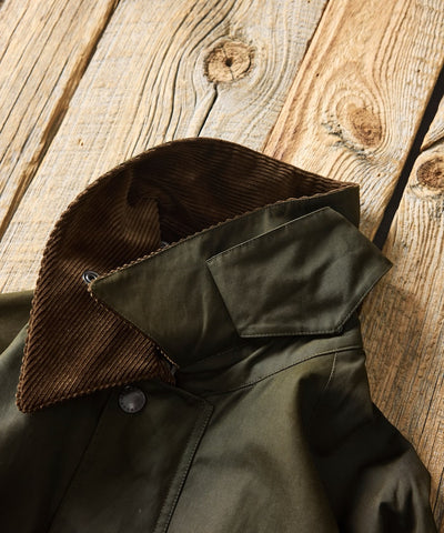 Barbour × FREAK'S STORE / 別注 BEDALE OS Sleeve 寬袖騎馬外套（26FW）