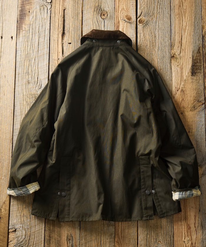 Barbour × FREAK'S STORE / 別注 BEDALE OS Sleeve 寬袖騎馬外套（26FW）