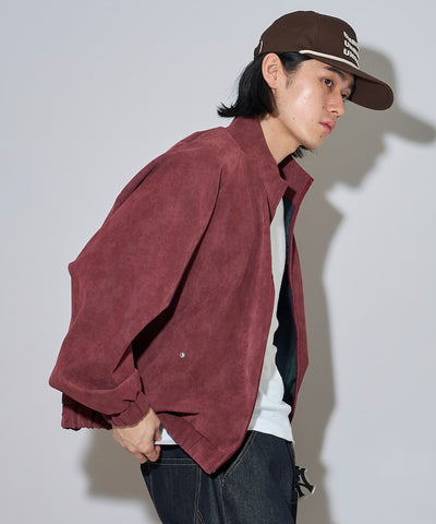umbro × FREAK'S STORE / 別注 仿麂皮立領外套