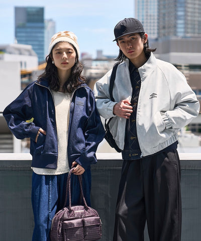 umbro × FREAK'S STORE / 別注 仿麂皮立領外套