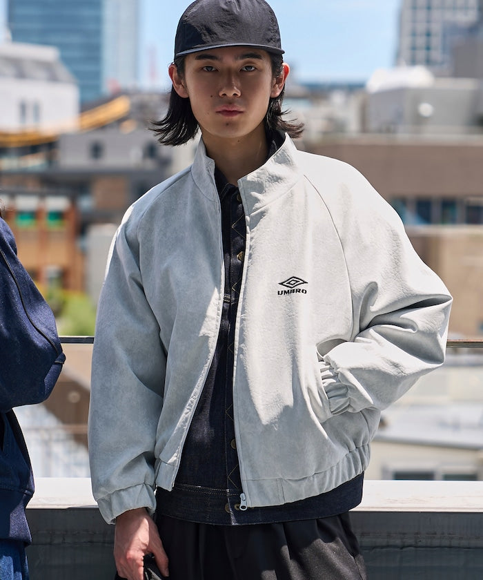 umbro × FREAK'S STORE / 別注 仿麂皮立領外套
