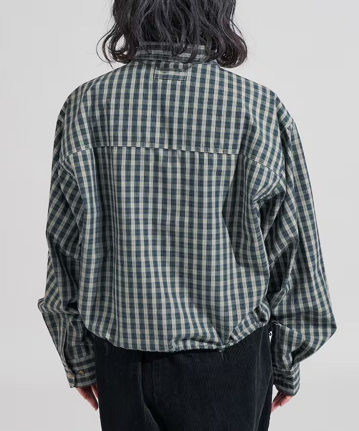 Foxfire × FREAK'S STORE／女裝 格紋口袋長袖襯衫（日本聯名限定）