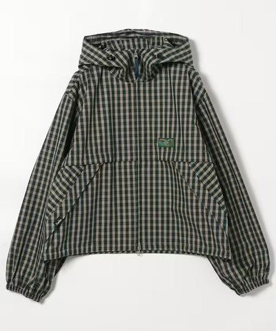 Foxfire × FREAK'S STORE／女裝 格紋連帽拉鍊薄外套（日本聯名限定）