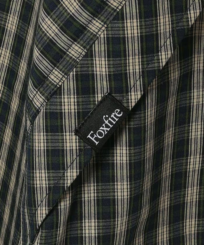 Foxfire × FREAK'S STORE／女裝 格紋連帽拉鍊薄外套（日本聯名限定）
