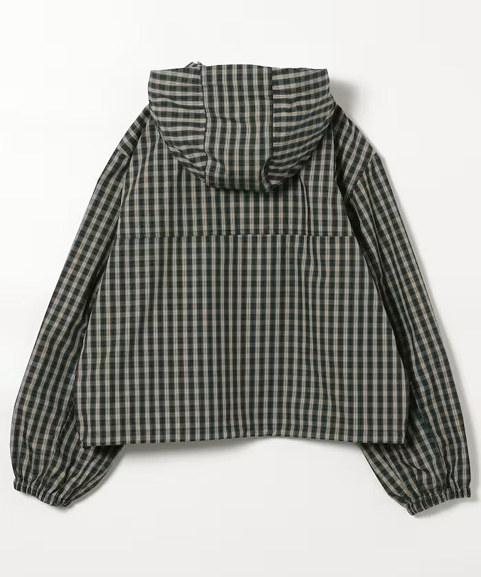 Foxfire × FREAK'S STORE／女裝 格紋連帽拉鍊薄外套（日本聯名限定）