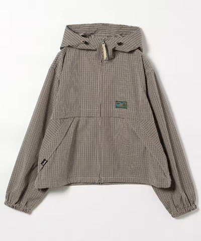 Foxfire × FREAK'S STORE／女裝 格紋連帽拉鍊薄外套（日本聯名限定）