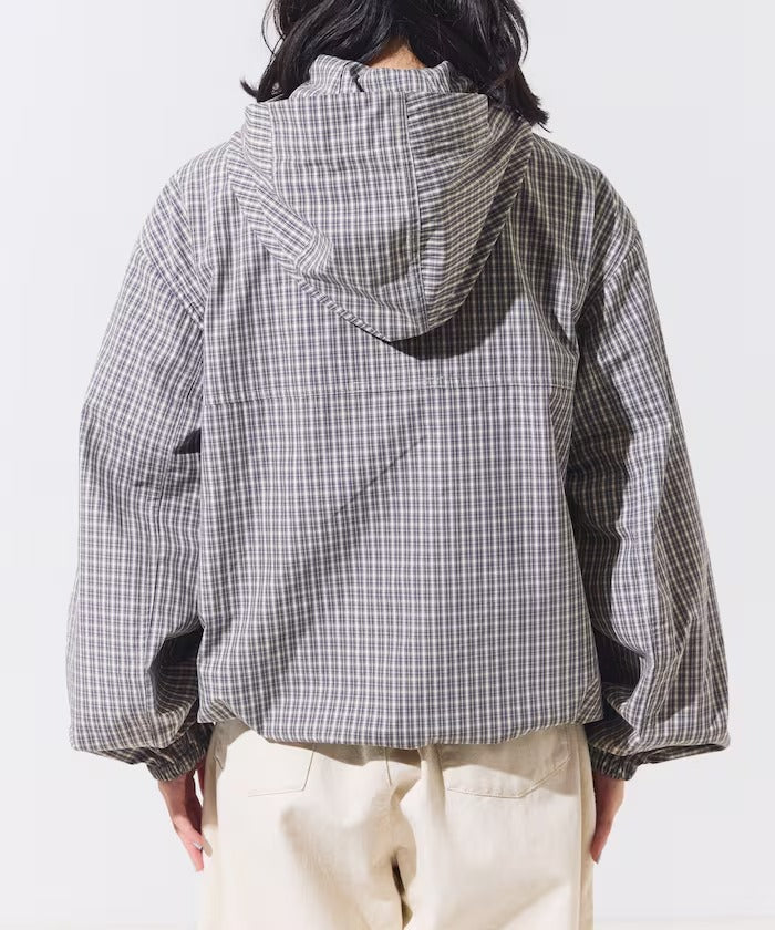 Foxfire × FREAK'S STORE／女裝 格紋連帽拉鍊薄外套（日本聯名限定）
