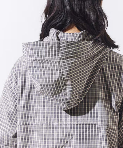 Foxfire × FREAK'S STORE／女裝 格紋連帽拉鍊薄外套（日本聯名限定）