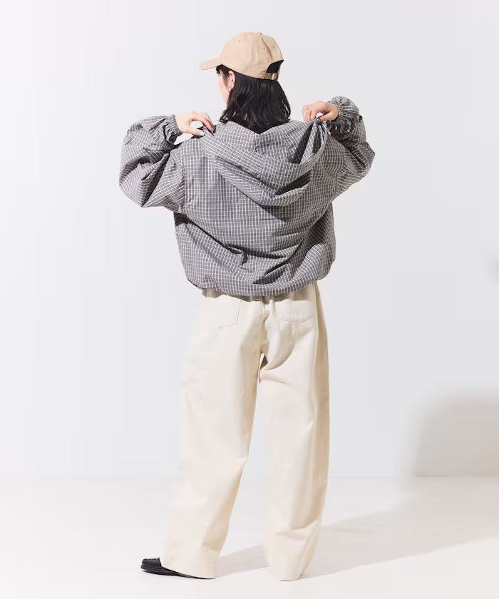 Foxfire × FREAK'S STORE／女裝 格紋連帽拉鍊薄外套（日本聯名限定）