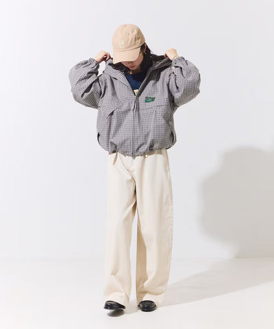 Foxfire × FREAK'S STORE／女裝 格紋連帽拉鍊薄外套（日本聯名限定）