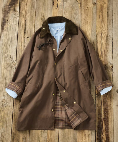 Barbour × FREAK'S STORE / 女裝 TRANSPORT 加長版大衣外套（日本聯名限定）