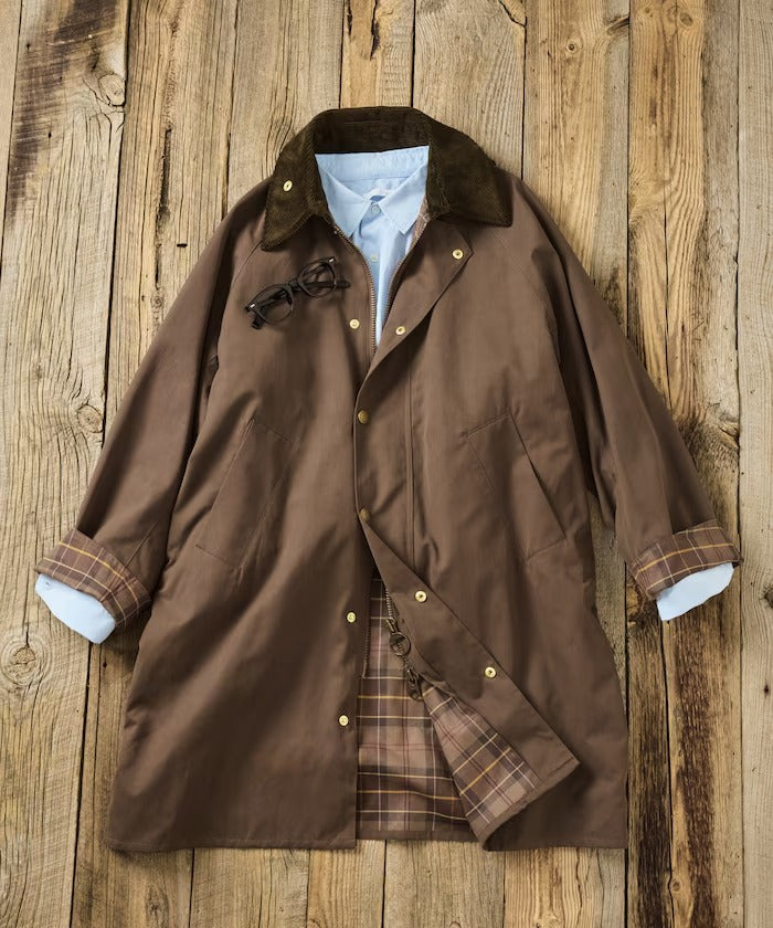 Barbour × FREAK'S STORE / 女裝 TRANSPORT 加長版大衣外套（日本聯名限定）