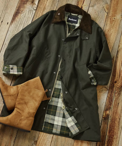 Barbour × FREAK'S STORE / 女裝 TRANSPORT 加長版大衣外套（日本聯名限定）