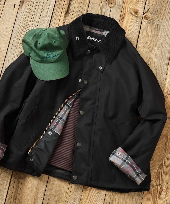 Barbour × FREAK'S STORE／女裝 TRANSPORT 短版教練外套（日本聯名限定）