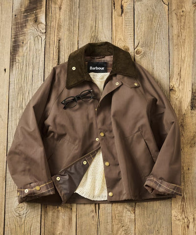 Barbour × FREAK'S STORE／女裝 TRANSPORT 短版教練外套（日本聯名限定）