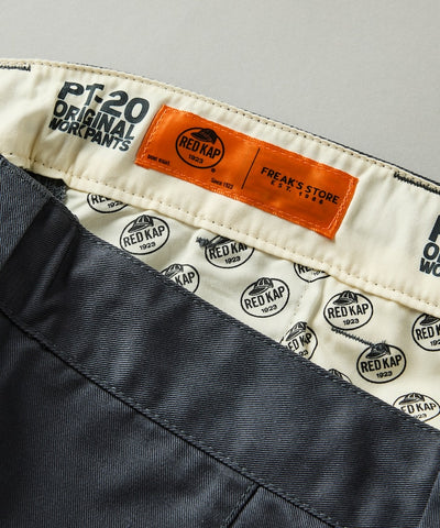 RED KAP × FREAK'S STORE / 別注 PT-20 斜紋圓筒寬版工作褲