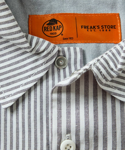 RED KAP × FREAK’S STORE / 別注短版牛津紡長袖工作襯衫