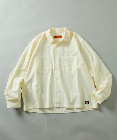 RED KAP × FREAK’S STORE / 別注短版牛津紡長袖工作襯衫