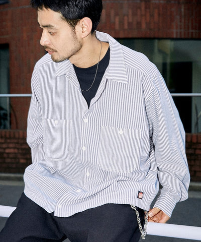 RED KAP × FREAK’S STORE / 別注短版牛津紡長袖工作襯衫