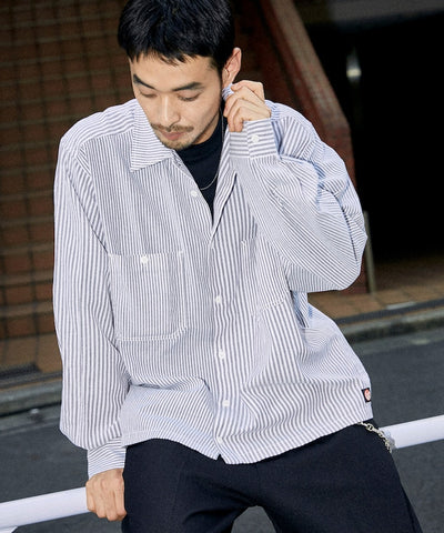 RED KAP × FREAK’S STORE / 別注短版牛津紡長袖工作襯衫