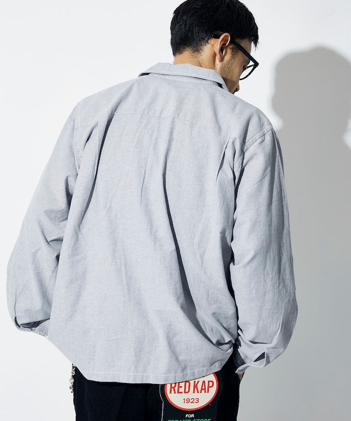 RED KAP × FREAK’S STORE / 別注短版牛津紡長袖工作襯衫