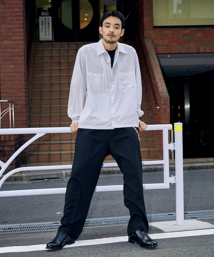 RED KAP × FREAK’S STORE / 別注短版牛津紡長袖工作襯衫